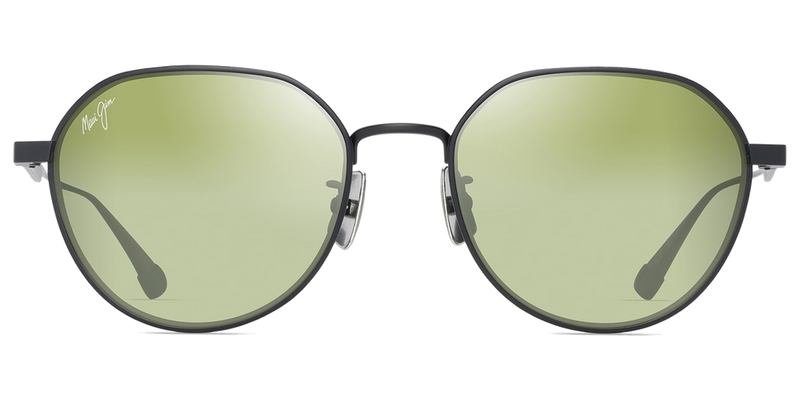 Maui Jim Kaulana Asian Fit in Matte Black / Maui HT™ (HTS627-02) - Temple Detail