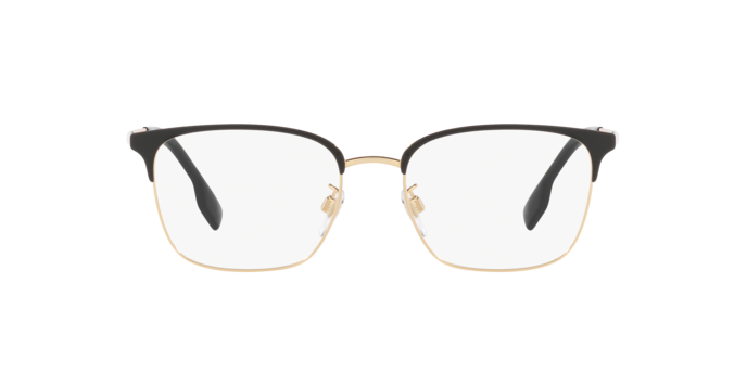 Burberry BE1338D in Matte Black/Gold / Demo Lens (1017) - Alternate View