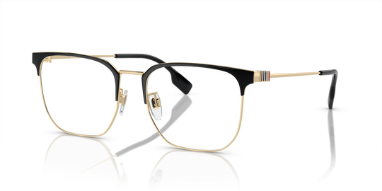 Burberry BE1383D - Light Gold/Black / Demo Lens (1109)