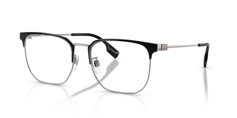Burberry BE1383D in Gunmetal/Black / Demo Lens (1335) - Alternate View