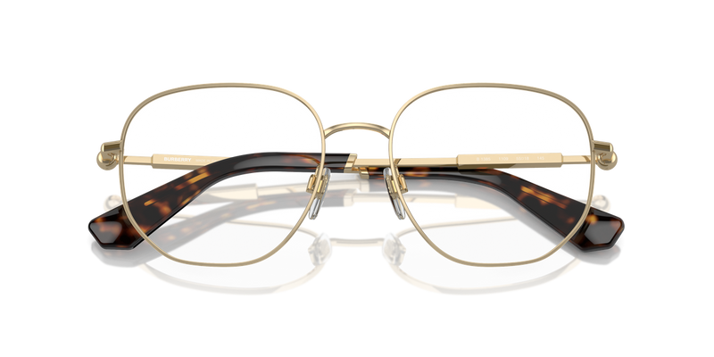 Burberry BE1385 in Light Gold / Demo Lens (1109) - Side View
