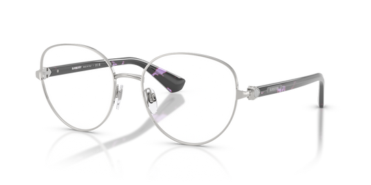 Burberry BE1394 - Silver / Demo Lens (1005)