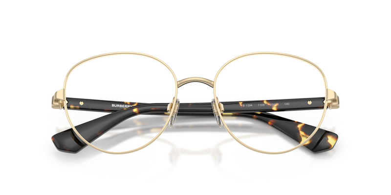 Burberry BE1394 in Light Gold / Demo Lens (1109) - Alternate View