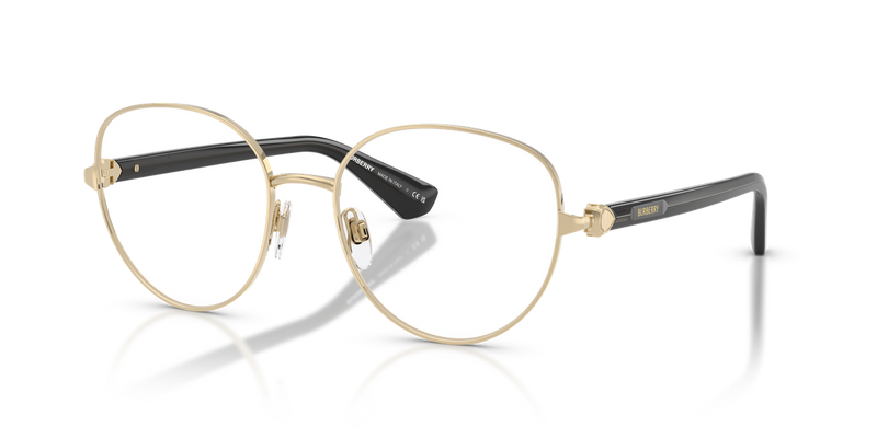 Burberry BE1394 in Light Gold / Demo Lens (1355) - Alternate View