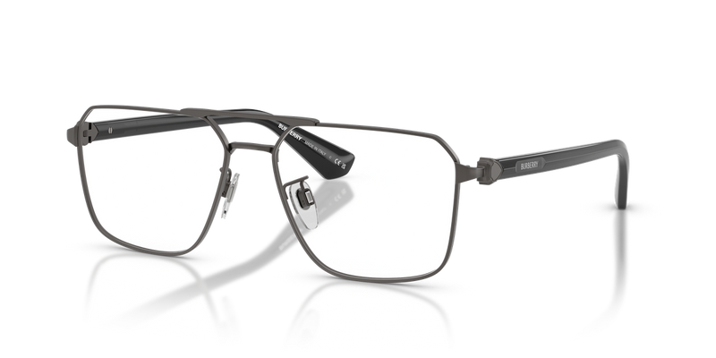Burberry BE1395D in Matte Grey / Demo Lens (1316) - Alternate View