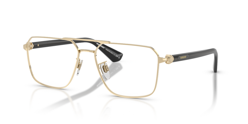 Burberry BE1395D in Light Gold / Demo Lens (1355) - Alternate View