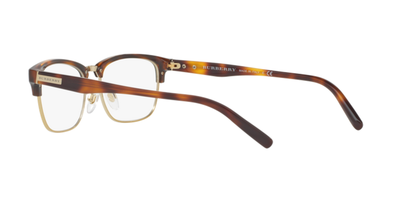 Burberry BE2238D in Light Havana/Light Gold - Alternate View
