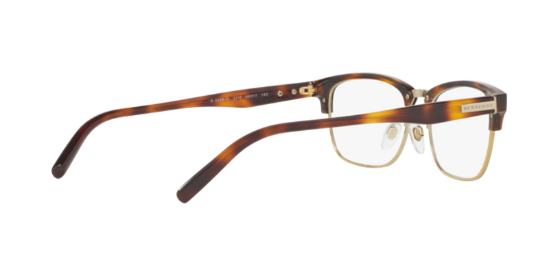 Burberry BE2238D in Light Havana/Light Gold - Alternate View