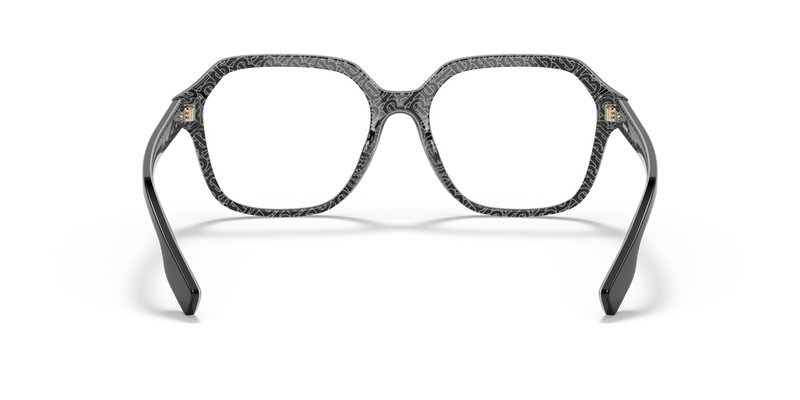 Burberry ISABELLA in Black/Print Tb/Crystal / Demo Lens (3977) - Alternate View