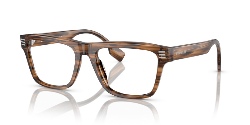Burberry BE2387F in Brown / Demo Lens (4096) - Front View