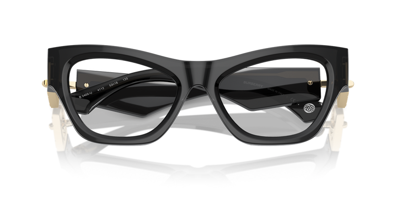 Burberry BE2405U in Dark Grey / Demo Lens (4112) - Side View