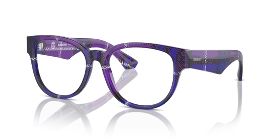 Burberry BE2410F - Check Violet / Demo Lens (4113)