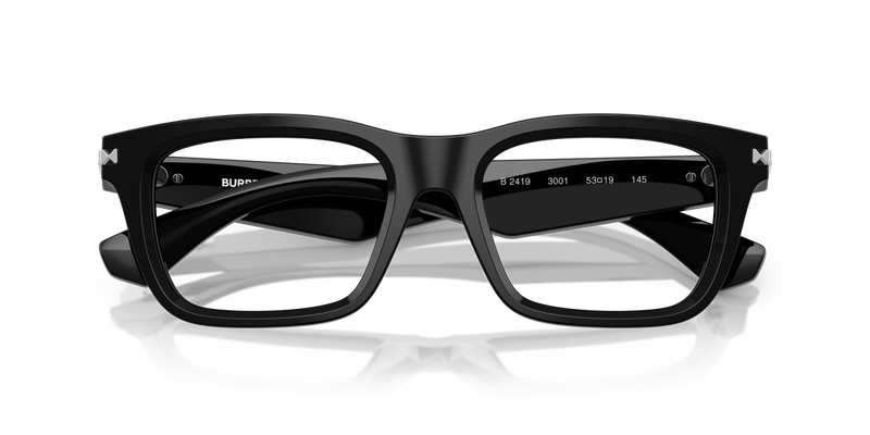 Burberry BE2419 in Black / Demo Lens (3001) - Side View
