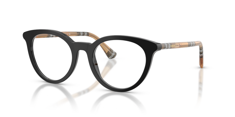 Burberry BE2429F in Black / Demo Lens (4161) - Front View
