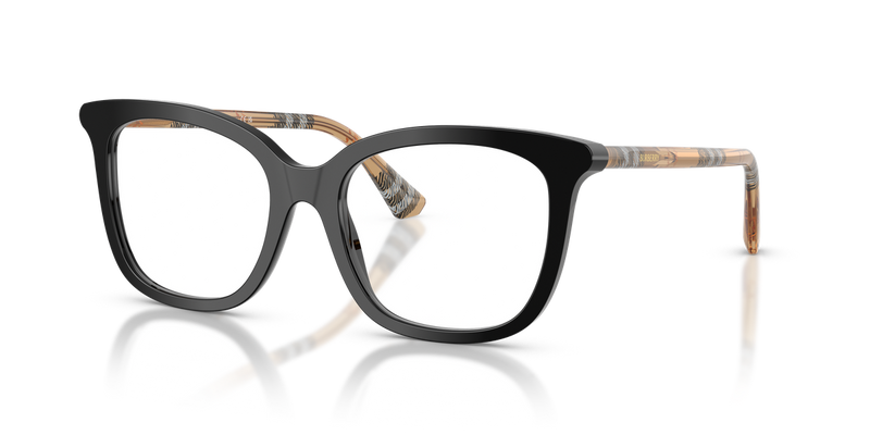 Burberry BE2430F in Black / Demo Lens (4161) - Alternate View