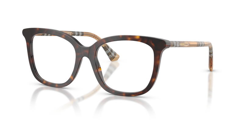 Burberry BE2430F in Dark Havana / Demo Lens (4216) - Front View