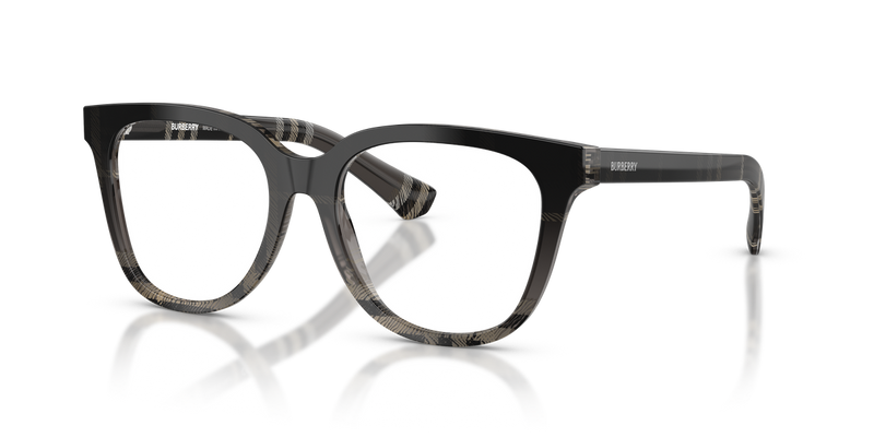 Burberry BE2439F in Grey Check - Alternate View