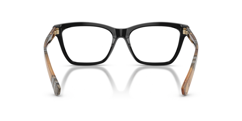 Burberry BE2440F in Black - Temple Detail