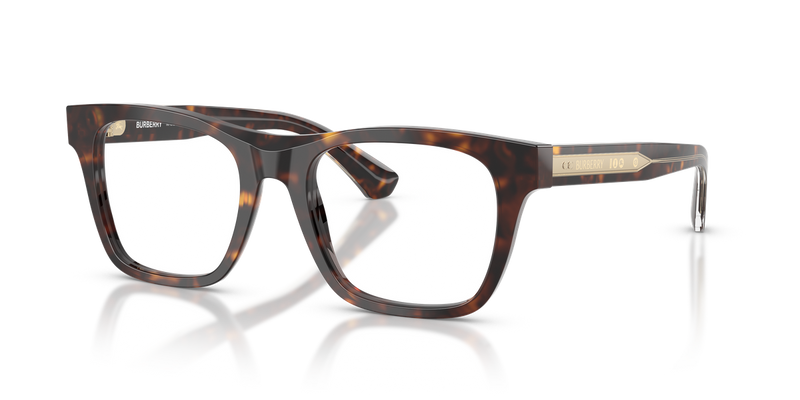 Burberry BE2445F in Dark Havana / Demo Lens (4205) - Front View