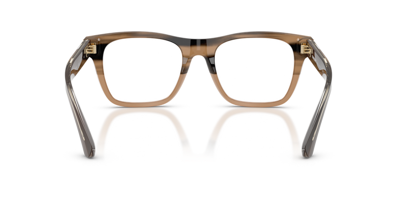 Burberry BE2445F in Striped Beige / Demo Lens (4207) - Alternate View