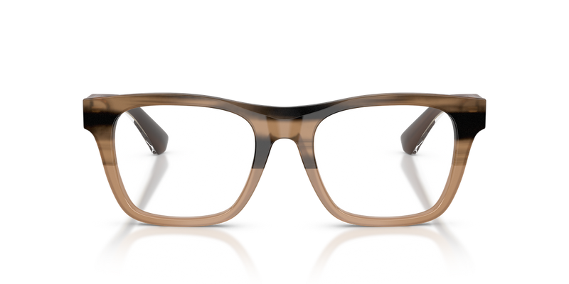 Burberry BE2445F in Striped Beige / Demo Lens (4207) - Alternate View