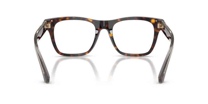 Burberry BE2445 in Dark Havana / Demo Lens (4205) - Temple Detail