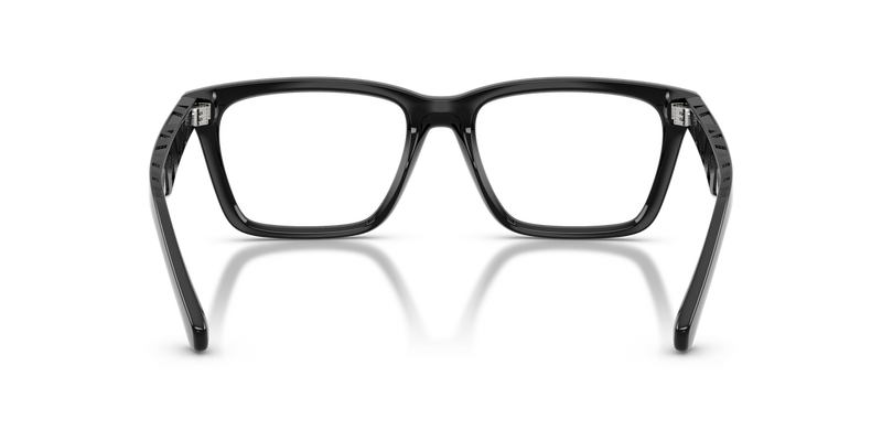 Burberry BE2446U in Black / Demo Lens (3001) - Temple Detail