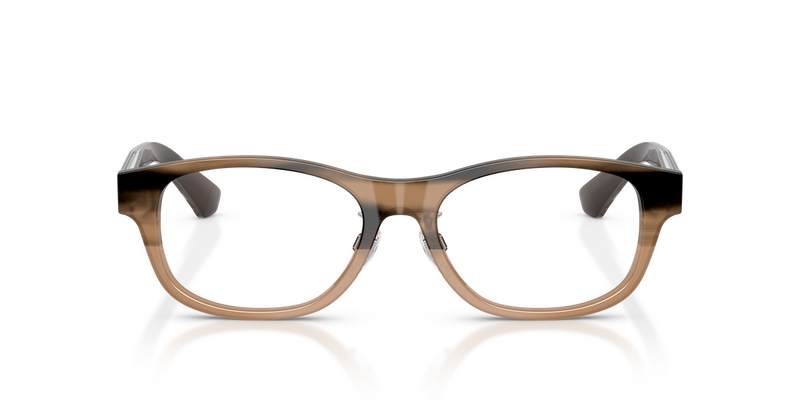 Burberry BE2449D in Striped Beige / Demo Lens (4207) - Alternate View