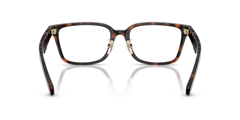 Burberry BE2450D in Dark Havana / Demo Lens (3002) - Temple Detail