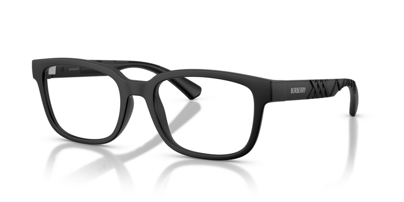 Burberry BE2451U in Matte Black / Demo Lens (3464) - Front View