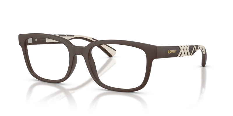 Burberry BE2451U in Matte Brown / Demo Lens (4234) - Alternate View