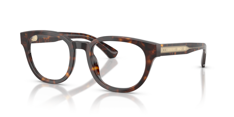 Burberry BE2454F in Dark Havana / Demo Lens (4205) - Front View