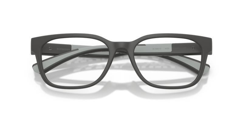 Burberry BE2460D in Matte Grey / Demo Lens (4233) - Alternate View
