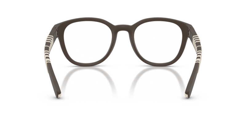 Burberry BE2465U in Matte Brown - Temple Detail