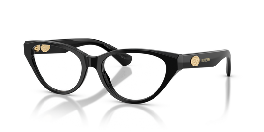 Burberry BE2467F - Black / Demo Lens (3001)