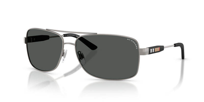 Burberry BE3074 in Gunmetal / Grey (100387) - Front View