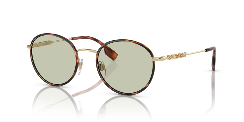 Burberry BE3148D in Light Havana / Light Green (1109/2) - Alternate View