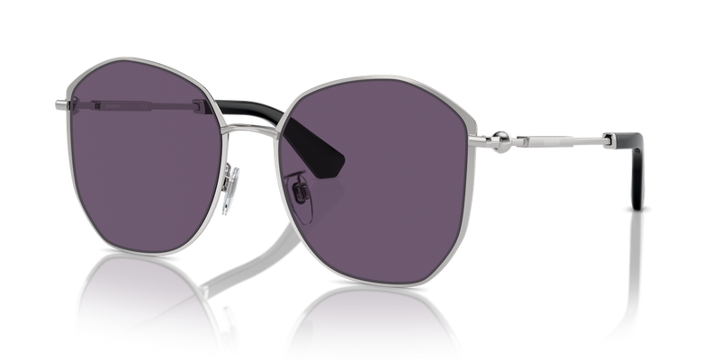 Burberry BE3153D in Silver / Violet (10051A) - Front View
