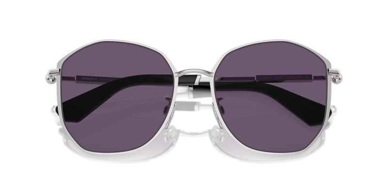 Burberry BE3153D in Silver / Violet (10051A) - Side View