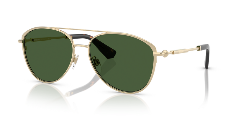 Burberry BE3157 in Light Gold / Dark Green (110971) - Alternate View