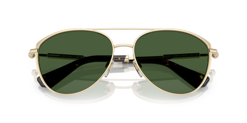 Burberry BE3157 in Light Gold / Dark Green (110971) - Alternate View
