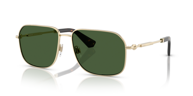 Burberry BE3159 in Light Gold / Dark Green (110971) - Front View