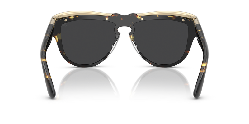 Burberry BE3162U in Yellow Havana / Grey Mirror Silver (13546G) - Alternate View