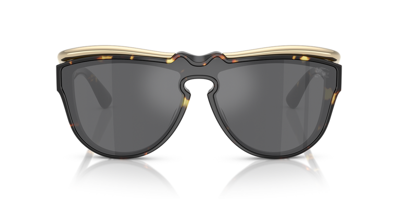 Burberry BE3162U in Yellow Havana / Grey Mirror Silver (13546G) - Alternate View