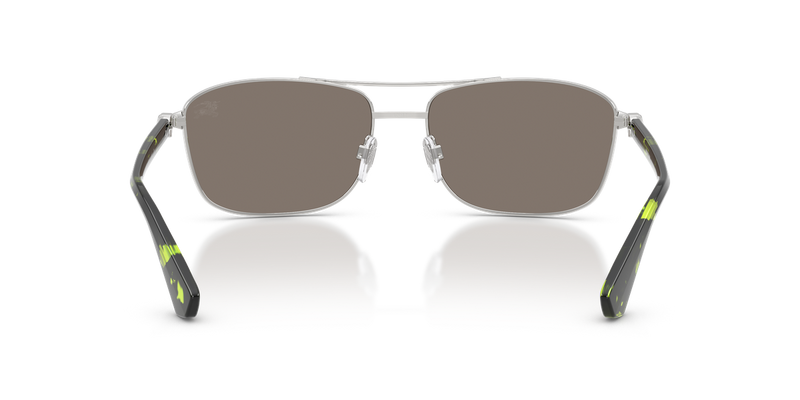 Burberry BE3163 in Silver / Light Grey Mirror Silver (10056G) - Temple Detail