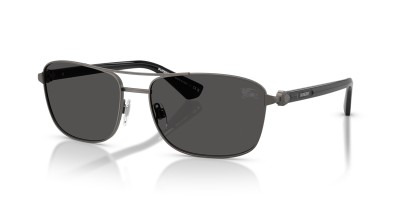 Burberry BE3163 in Matte Grey / Dark Grey (131687) - Alternate View