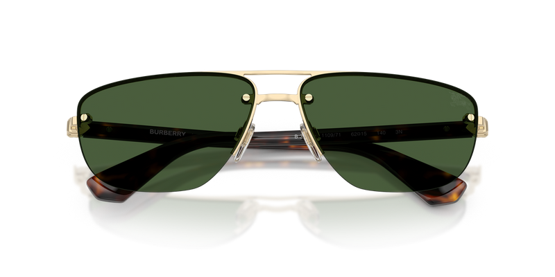 Burberry BE3164 in Light Gold / Dark Green (110971) - Alternate View