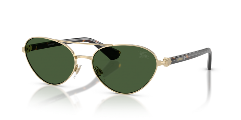Burberry BE3165 in Light Gold / Dark Green (110971) - Alternate View