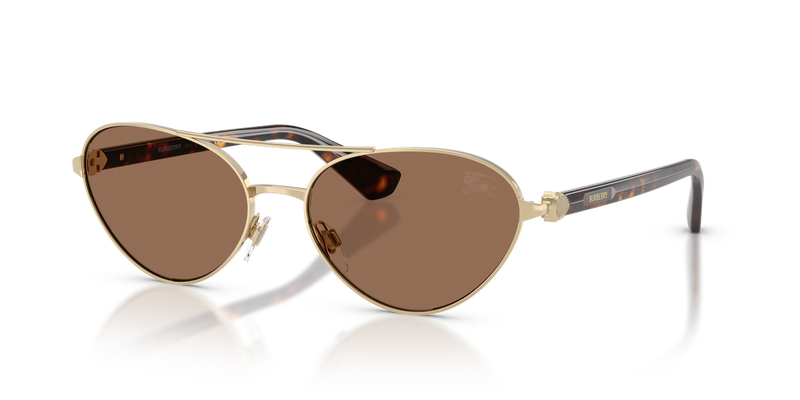 Burberry BE3165 in Light Gold / Dark Brown (110973) - Alternate View