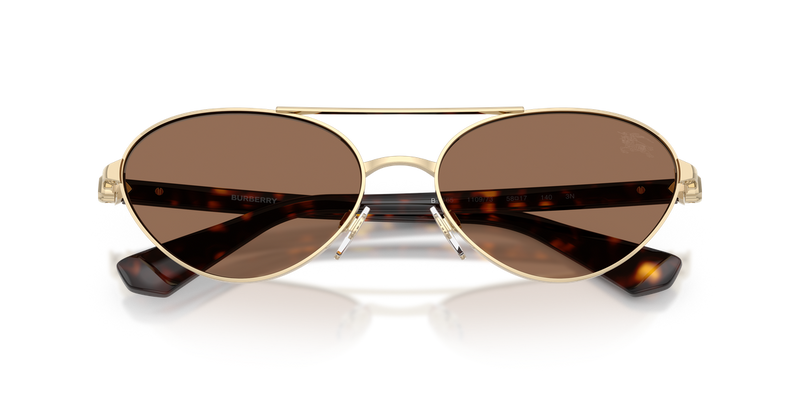 Burberry BE3165 in Light Gold / Dark Brown (110973) - Alternate View
